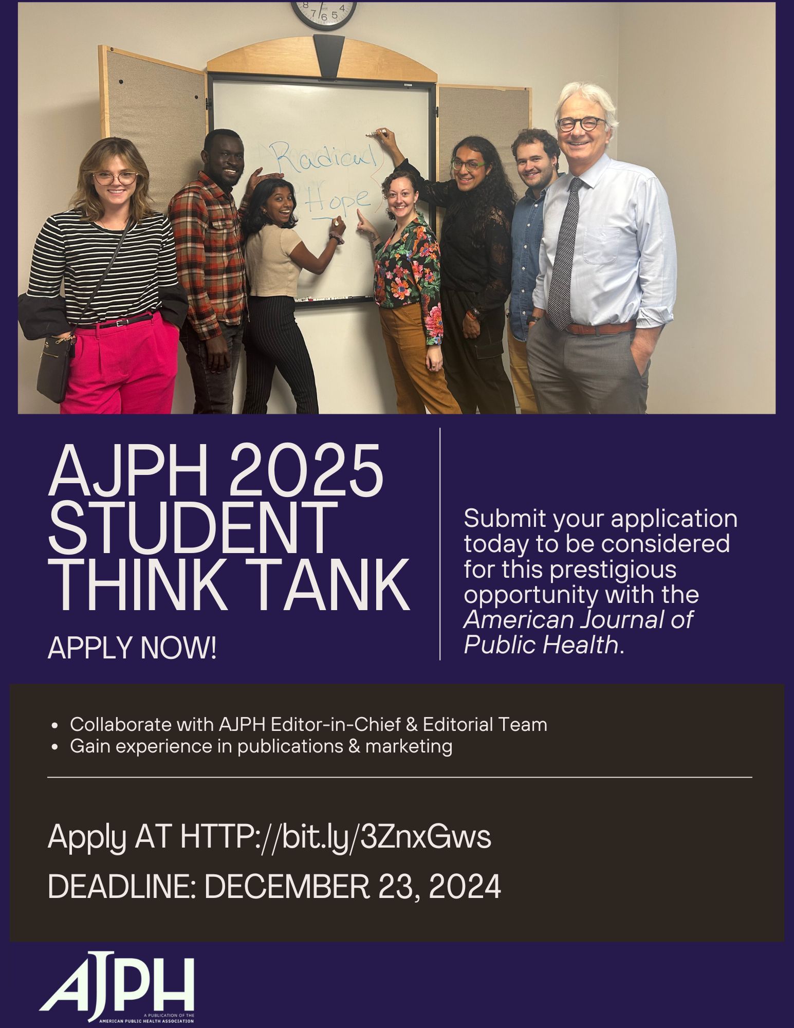 AJPH on X: “The 2025 @AJPHThinkTank application is live! The AJPH