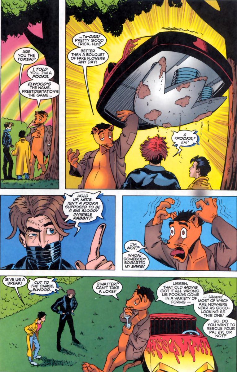 MonarchDafey's tweet image. Quote with a fantasy being that’s NOT a vampire or werewolf
#Pooka