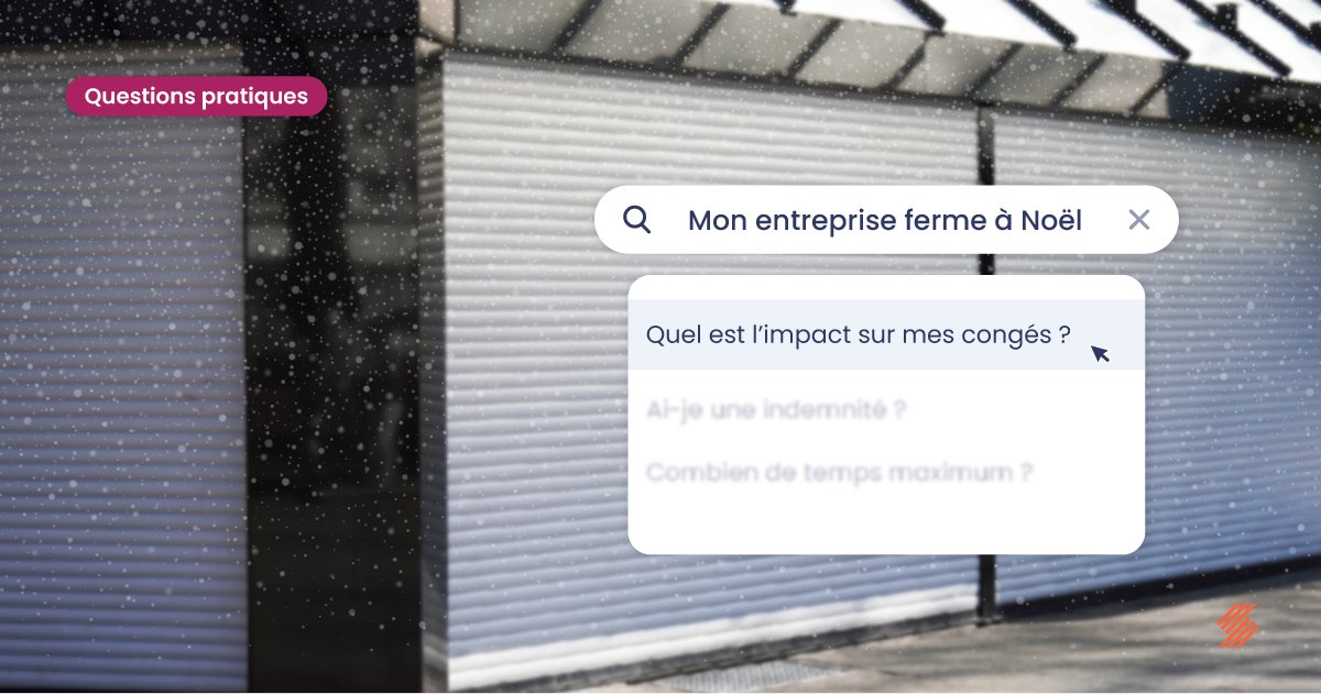Meetlaw_fr's tweet photo. [ #QUESTIONSPRATIQUES ]

Quel impact sur les congés du salarié en cas de fermeture de l'entreprise pour Noël ? 🎁

Découvre la réponse sur notre blog ! 👉 https://t.co/CKySbZkwqX

#droit #loi #travail #avocat #juridique #entreprise https://t.co/j2pzrp8Voq