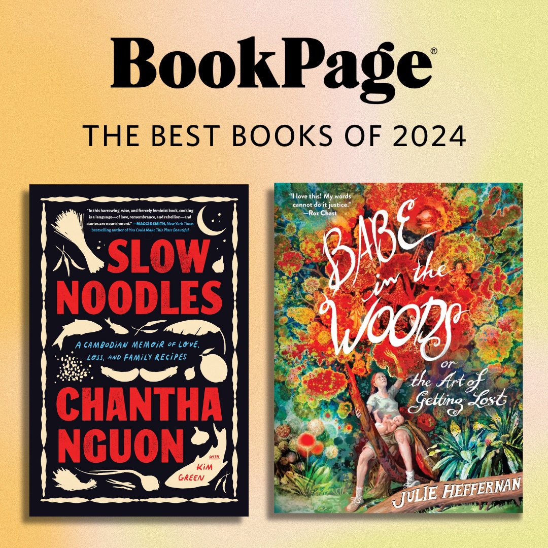 Algonquin Books (@algonquinbooks) on Twitter photo SLOW NOODLES by Chantha Nguon with Kim Green and BABE IN THE WOODS by Julie Heffernan were named Best Books of 2024 by <a href="/readbookpage/">Mary Claire Zibart</a> 💫
Learn more and shop now, and use code BESTBOOKS24 for 25% off sitewide + free shipping over $35: bit.ly/3ONozPs SLOW NOODLES by Chantha Nguon with Kim Green and BABE IN THE WOODS by Julie Heffernan were named Best Books of 2024 by <a href="/readbookpage/">Mary Claire Zibart</a> 💫
Learn more and shop now, and use code BESTBOOKS24 for 25% off sitewide + free shipping over $35: bit.ly/3ONozPs