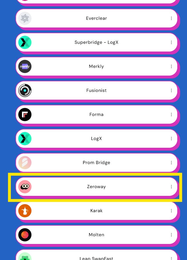 Engage with <a href="/hyperlane/">Hyperlane ⏩</a> and profit ?

In the past I've talked about ways to interact with <a href="/hyperlane/">Hyperlane ⏩</a> using <a href="/zeroway_io/">Zeroway👀</a>

They’re now officially recognized as one of Hyperlane's bridges (check their linktree link in their bio)

This = ideal time to start leveraging their $ETH bridge