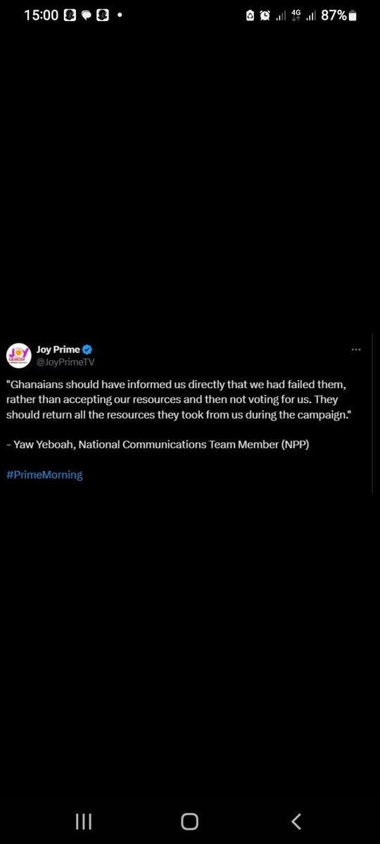 EnockAmfoh1's tweet photo. The level of arrogance and impunity in the current crop of NPP executive is the reason for their terrible defeat in the recent election https://t.co/9ppaz6XKD0