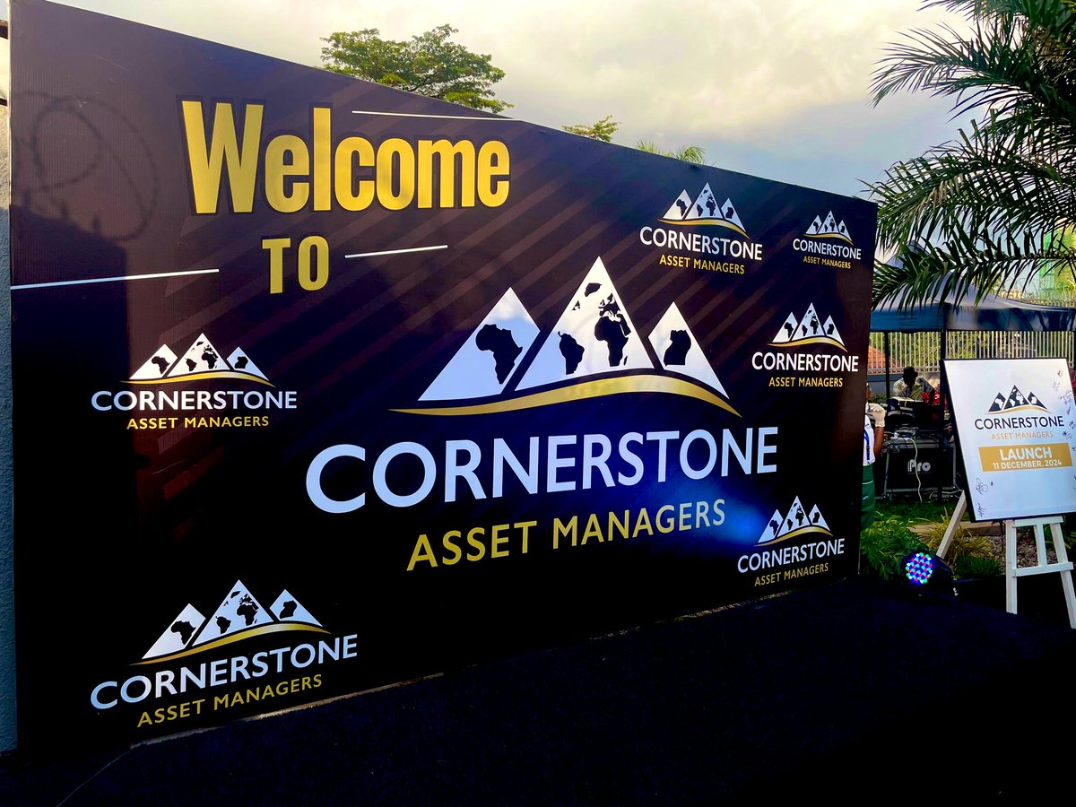 CSAssetManagers's tweet photo. WELCOME TO THE LAUNCH OF CORNERSTONE ASSET MANAGERS!
To a future of great partnerships and wealth prosperity! π₯
#CornestoneLaunchUG #ProsperWithUs #WealthManagement https://t.co/hKZEupNqWf