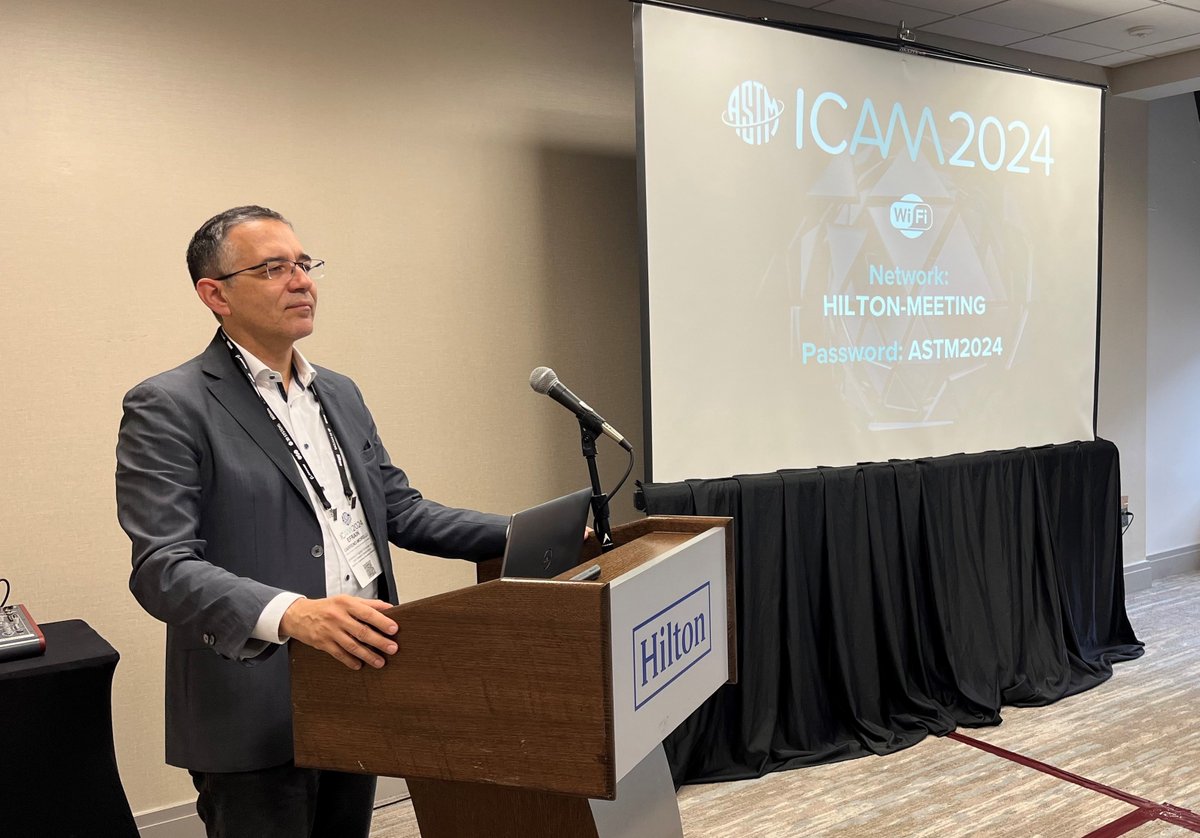 CarrenoMorelli's tweet photo. ICAM2024 @ASTMAMCOE was one of  the highlights of the year. I had the honor of being  part of the organizing committee of the Sinter-based AM Symposium. We were warmly welcomed to Endeavor 3D for a tour of the Binder Jetting production line.
@hessovalais @hes_so #3DPrinting #AM https://t.co/vXpWaBskH7