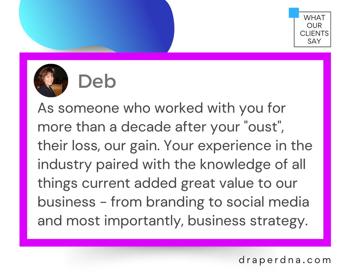 DraperDNA's tweet photo. Agility and unexpected ideas mixed with good, ol'-fashioned etiquette. That's what we bring to the table. If you're looking for fresh thinking from a reliable partner in 2025, let's talk.
#experienceapplied https://t.co/LR9aMCdWua
