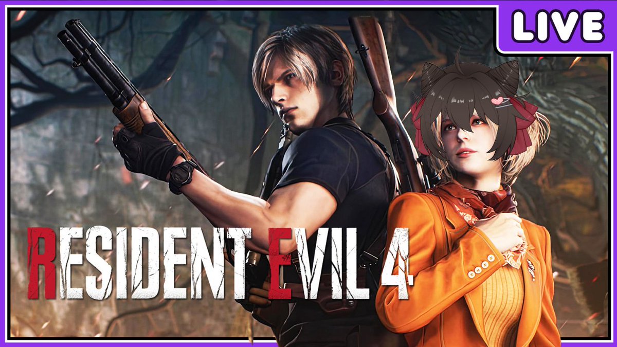 Katimation's tweet photo. ⌜♡ WE'RE GOING LIVE⌟

🔴 You know what... hell yeah! I finished a major project and assignments early. Now I only have one, I repeat, ONE, assignment left. 🤪

Continuing with more Resident Evil 4 Remake at 5:30 PM EST 🩷

🔗 LINK  BELOW

--
♡ ┊ #VTuber 🎀 #Katimation https://t.co/GT8QgX7zjL