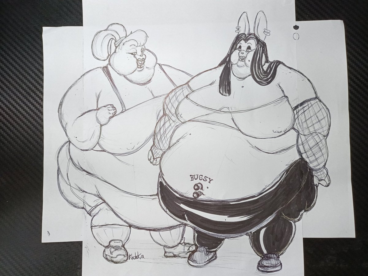 krolikhostage's tweet photo. fuck it, double canvas for two fat bitches
#krolikart #krolik-art #krolikartworx #ssbbw #ussbbw #fatfemboy #lolabunny #fatlolabunny #fatgoth #fatgothbugsbunny #fat #fatfur #fatart https://t.co/czc8iACKQL