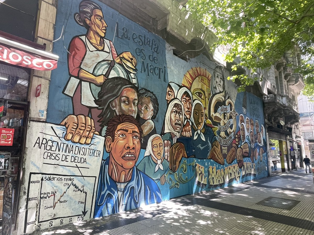 onlyjamez's tweet photo. @KnightValorous @NatorAnti @tinylittlehomie Get real. I just left Argentina. Prices &amp; inflation have skyrocketed—food and retail especially. The wages don’t support it. I skipped the $32 USD coffee mug. A hamburger or pasta is > $17. Just imagine what locals are going through. https://t.co/j1QJYX3Rbm