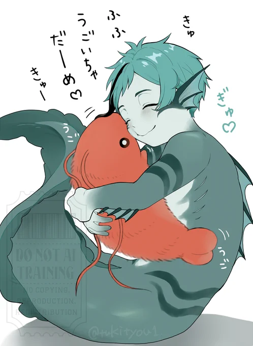 稚魚🦈とベビ🦐② フロ監

あまりに🦈が騒ぐので🐙に早く渡せと言われて降ろされた冬毛ぱや🦐と、ご機嫌抱っこの稚魚🦈

#twstプラス 