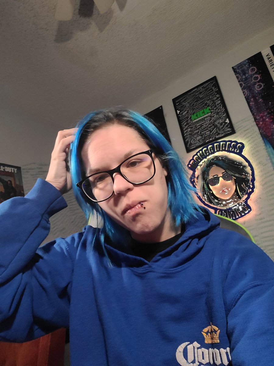Anyone wanna trade coronas???

No? Ok fine... but wanna come hang with me while I suffer??

Always <a href="/KickStreaming/">KICK</a> kick.com/irongoddess