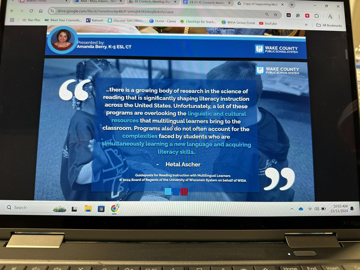 Supporting MLLs in Literacy <a href="/BrentwoodESL/">Brentwood ESL</a> <a href="/ABBerry/">Amanda Berry</a> <a href="/BrentwoodMESE/">Brentwood Magnet Elementary School of Engineering</a> <a href="/WCPSS/">Wake County Public School System</a>