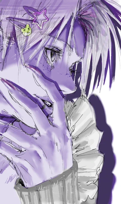 デジタル始めました。 I started digital art.