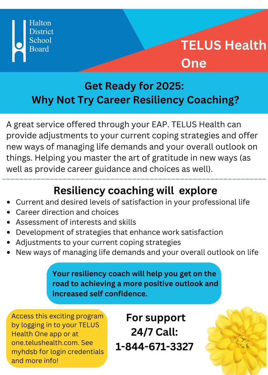 HDSB Wellness for Staff tweet media