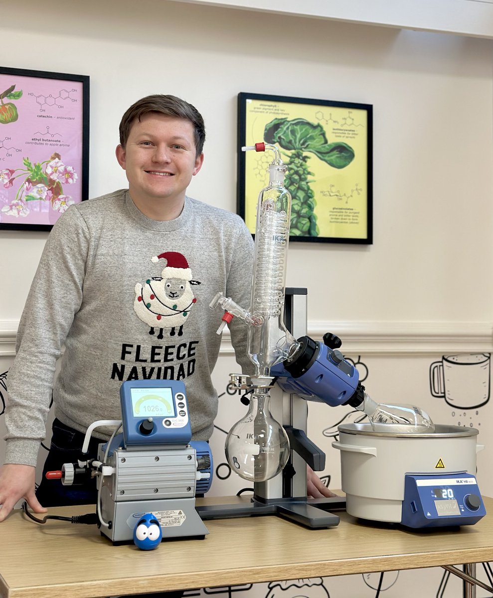 Dr Josh Smalley (@joshpsmalley) on Twitter photo Christmas has come early! A massive thank you to <a href="/Asynt/">Asynt Ltd - Lab Equipment & Services</a> and <a href="/IKAworldwide/">IKA</a> for equipping the Science Kitchen <a href="/uniofleicester/">University of Leicester</a> with its own rotary evaporator. This will allow me to take my Chemistry of Baking content and resources to a new level in 2025.
<a href="/Leicesterchem/">Leicester Chemistry</a> Christmas has come early! A massive thank you to <a href="/Asynt/">Asynt Ltd - Lab Equipment & Services</a> and <a href="/IKAworldwide/">IKA</a> for equipping the Science Kitchen <a href="/uniofleicester/">University of Leicester</a> with its own rotary evaporator. This will allow me to take my Chemistry of Baking content and resources to a new level in 2025.
<a href="/Leicesterchem/">Leicester Chemistry</a>