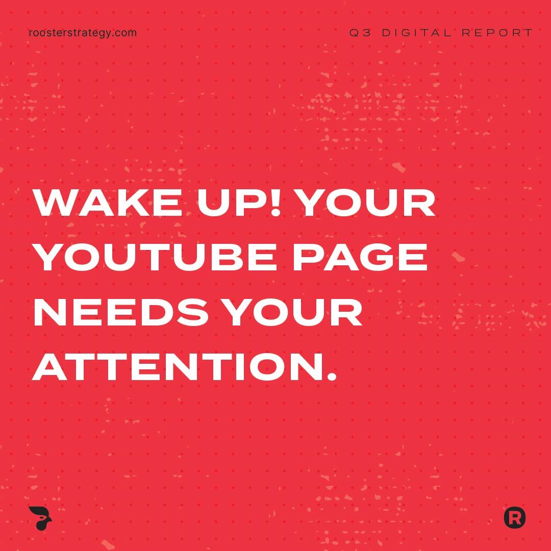 The Rooster digital team compiled actionable advice to get your YouTube page in order. No matter what state your page is in today, it’s worth the 5 minute read. roosterstrategy.com/the-latest/wak…