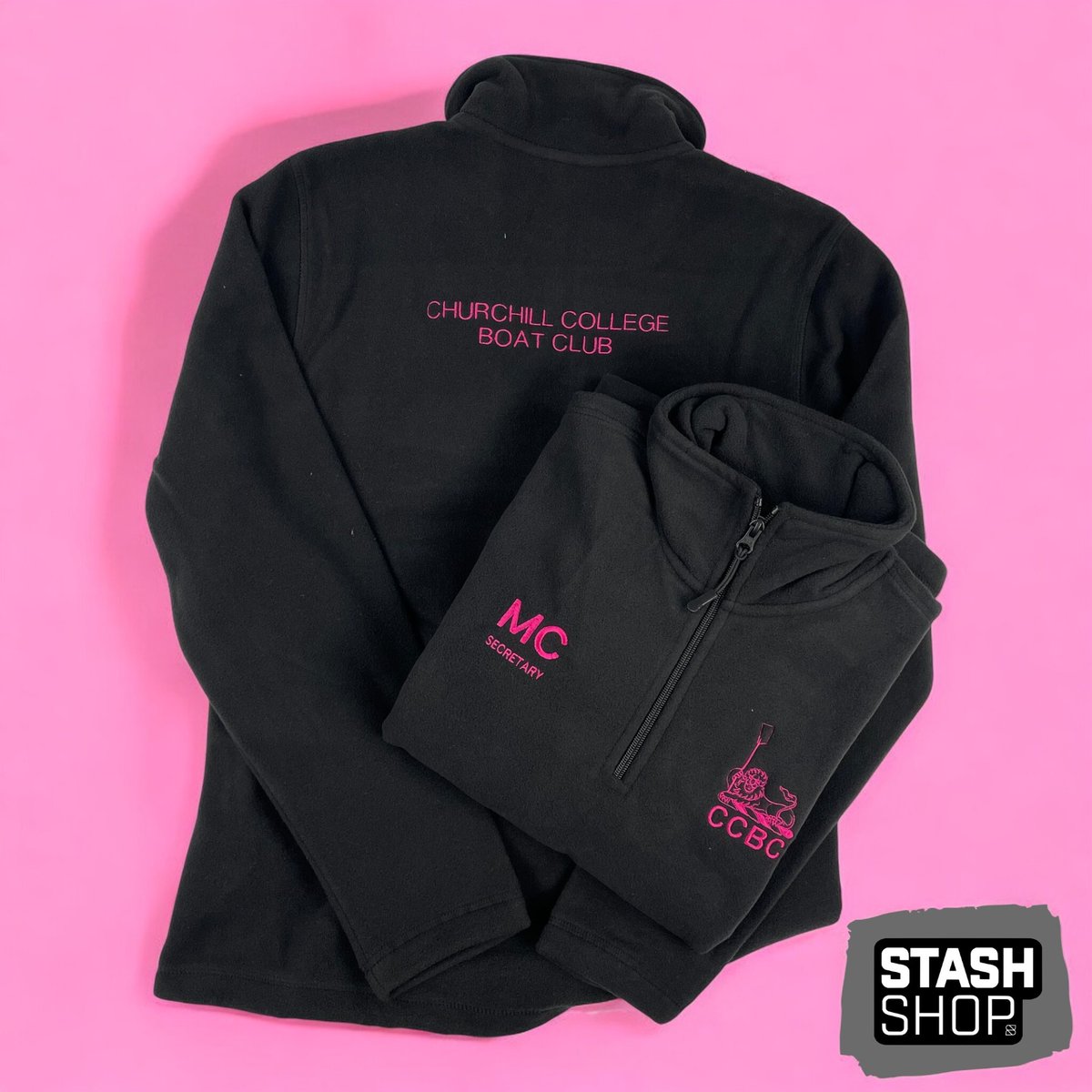 #throwback to 2023 -Branded fleeces for Churchill College Boat Club
#rowing #teamwear #stashshop