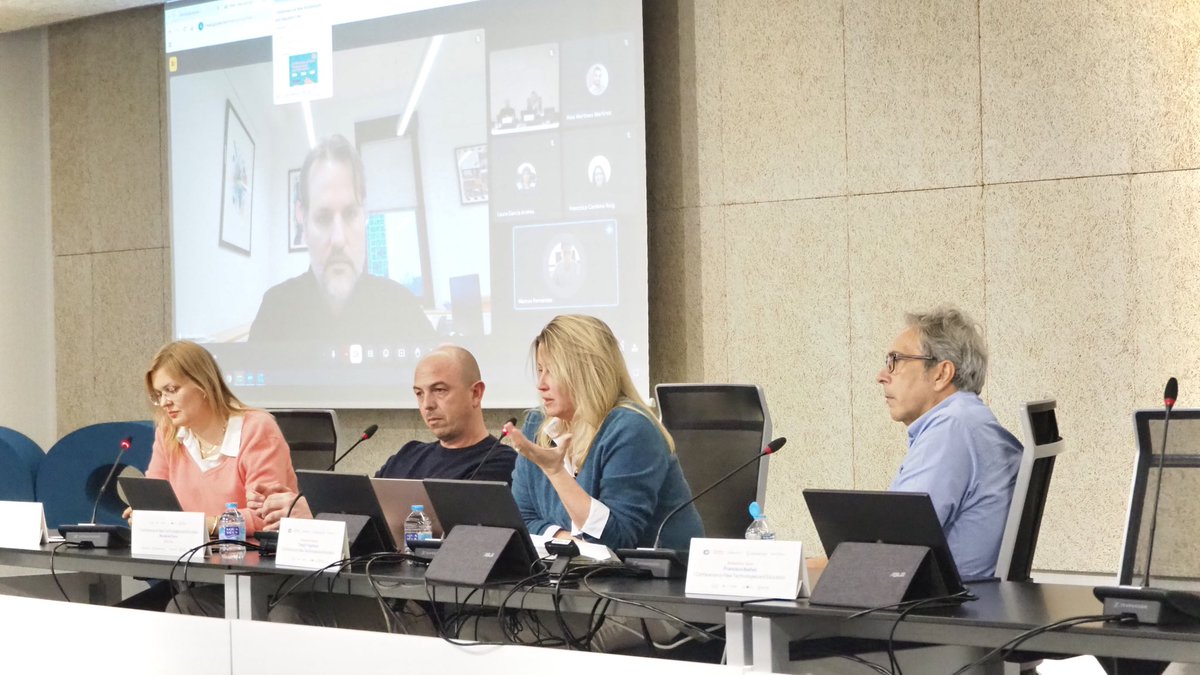 e-DIPLOMA Project (@e_diploma_eu) on Twitter photo <a href="/INIT_UJI/">INIT</a> <a href="/brainstorm3d/">Brainstorm</a> <a href="/DeComplemento/">Rubén; es decir, yo</a> <a href="/KleoStyl/">Kleovoulos Stylianou</a> <a href="/uol_ac_cy/">University of Limassol</a> <a href="/Arisformazione/">ArisFormazione</a> <a href="/tudelft/">TU Delft</a> <a href="/UPV/">Universitat Politècnica de València</a> <a href="/fibanyez/">Francisco Ibañez</a> <a href="/ElmarEisemann/">Elmar Eisemann</a> 🗣️ Tanya Trayanova highlights: “New #technologies won’t replace teachers; they are tools that complement and enhance the #learning process.”
#AI #XR #education <a href="/INIT_UJI/">INIT</a> <a href="/brainstorm3d/">Brainstorm</a> <a href="/DeComplemento/">Rubén; es decir, yo</a> <a href="/KleoStyl/">Kleovoulos Stylianou</a> <a href="/uol_ac_cy/">University of Limassol</a> <a href="/Arisformazione/">ArisFormazione</a> <a href="/tudelft/">TU Delft</a> <a href="/UPV/">Universitat Politècnica de València</a> <a href="/fibanyez/">Francisco Ibañez</a> <a href="/ElmarEisemann/">Elmar Eisemann</a> 🗣️ Tanya Trayanova highlights: “New #technologies won’t replace teachers; they are tools that complement and enhance the #learning process.”
#AI #XR #education