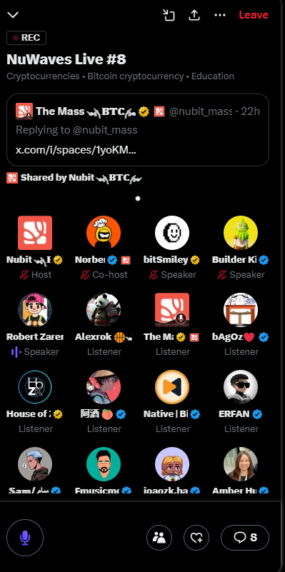 4834Alexrok's tweet photo. Join now guys! @nubit_org @nubit_mass
https://t.co/ooyJaPOUG6
#nuwaves #ama #live https://t.co/aD4NBzTCZe