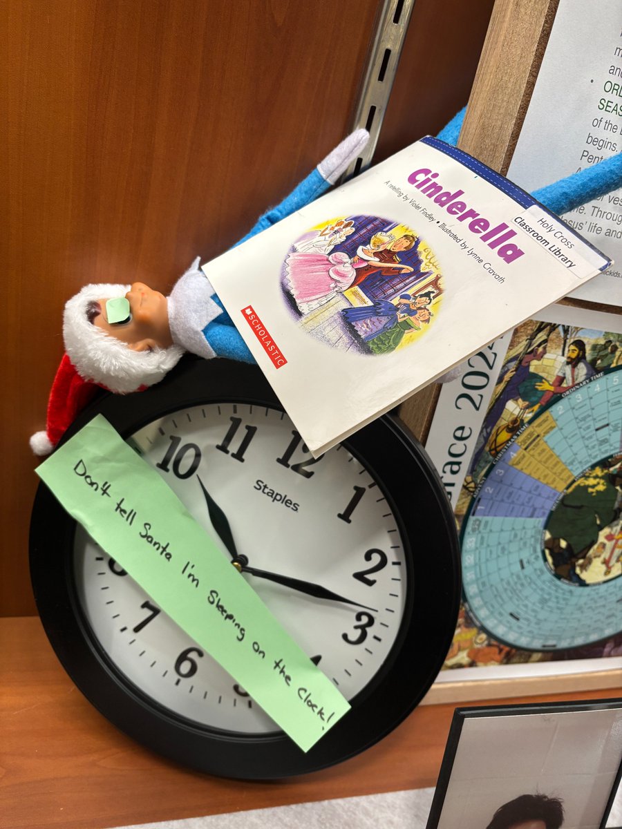 We caught Walter being naughty today!