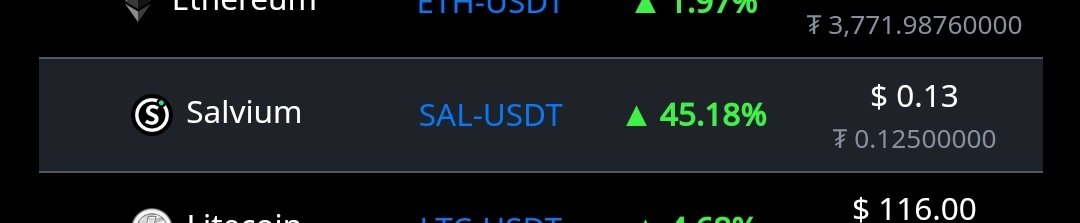 RealYowe's tweet photo. Is it shilling when you're right? $SAL on @TradeOgre https://t.co/bqRsjhfrY2