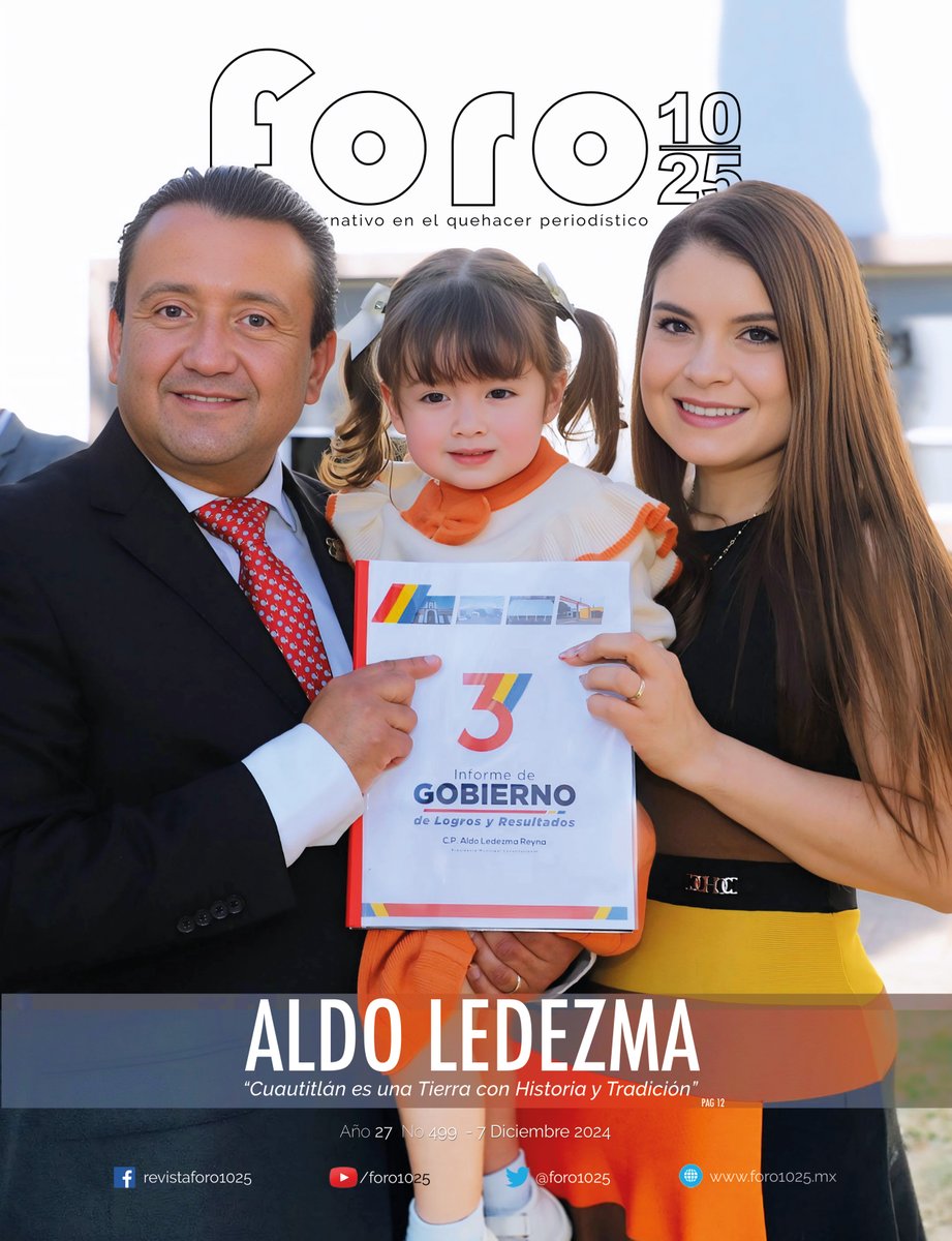 foro1025's tweet photo. @AldoLedezma_R rindió su tercer informe, «#Cuautitlán es una Tierra con Historia y Tradición»: https://t.co/NovXREj8oh https://t.co/S7aLAI2k17