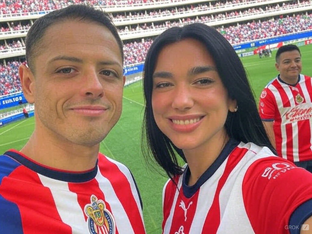 Gaspar_Sparco's tweet photo. Se sabe que Dua Lipa es de @Chivas https://t.co/1GymjKVsvv