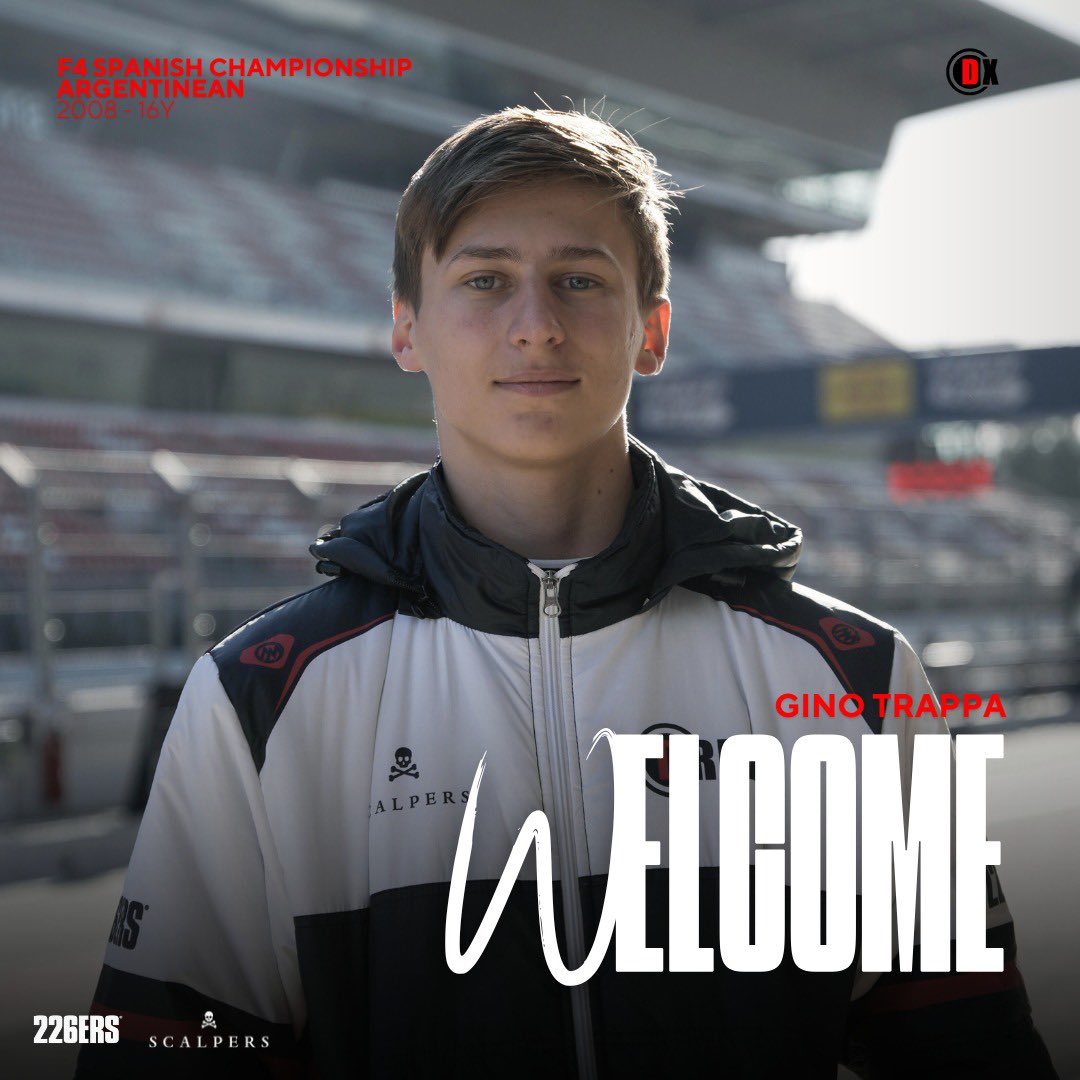 Muchaaaaachooos 🔥🇦🇷

Argentinian Gino Trappa will race with us in the next 2025 season of the <a href="/F4Spain/">F4 Spanish Championship</a>. 

Can’t wait to hit the track together 🔥
