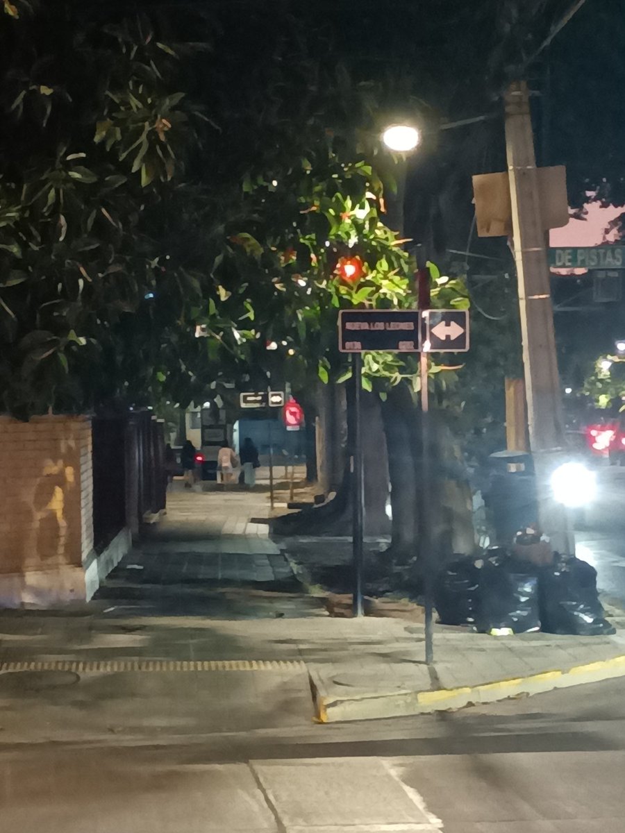 Ito_Rojo's tweet photo. Alcalde @jaimebellolio urge que despejen la vista del semáforo de Andrés Bello &amp; Nva Los Leones. Es una esquina muy transitada y es demasiado peligroso tal como está ahora.
@Muni_provi https://t.co/YXQLO0Bgxa