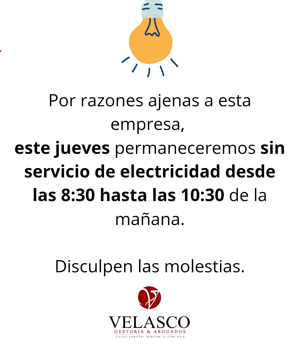 Velasco Gestoría & Abogados (@gestoriavelasco) on Twitter photo 