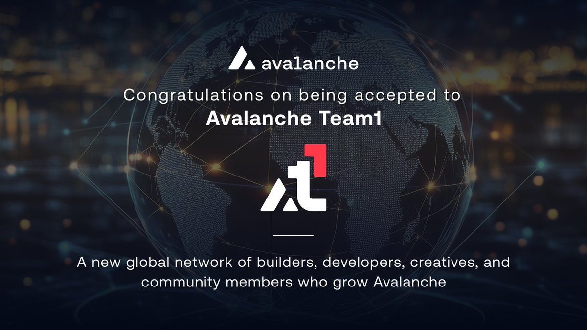 valencrypto1's tweet image. Today is a very happy day for me, I have been accepted to be an ambassador for Avalanche completely grateful and ready to help grow this community. @AvaxDAO_
