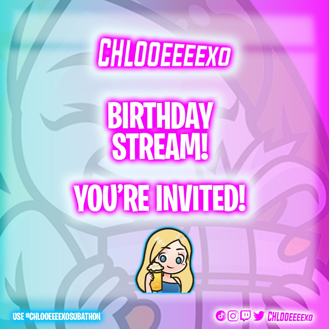 chlooeeeexo's tweet photo. Day 1. Tomorrow?
(something special just arrived for the subathon) peep comments ๐
#ChlooeeeexoSubathon https://t.co/RbCThzvGuR