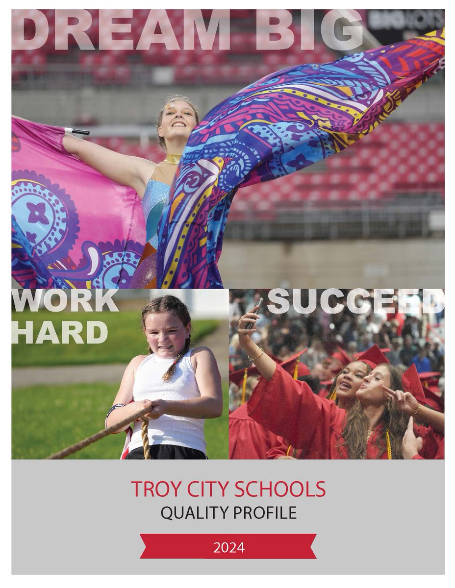 SchoolsTroy's tweet photo. As we reach the end of the 2024 calendar year, we would like to look back at the 2023-24 school year.
Our Quality Profile for last school year is now available online.
In it you will find all of our highlights from last school year!
https://t.co/wtynw19lAC https://t.co/DnKA65PSyY