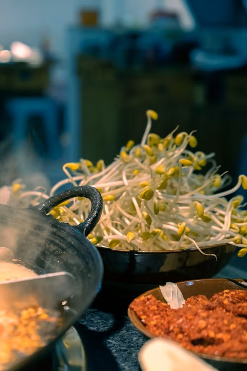 FavoriteCute251's tweet photo. Cooking up a storm! Fresh ingredients like these vibrant bean sprouts are the key to creating delicious and healthy meals. https://t.co/G36QJTV2Bv