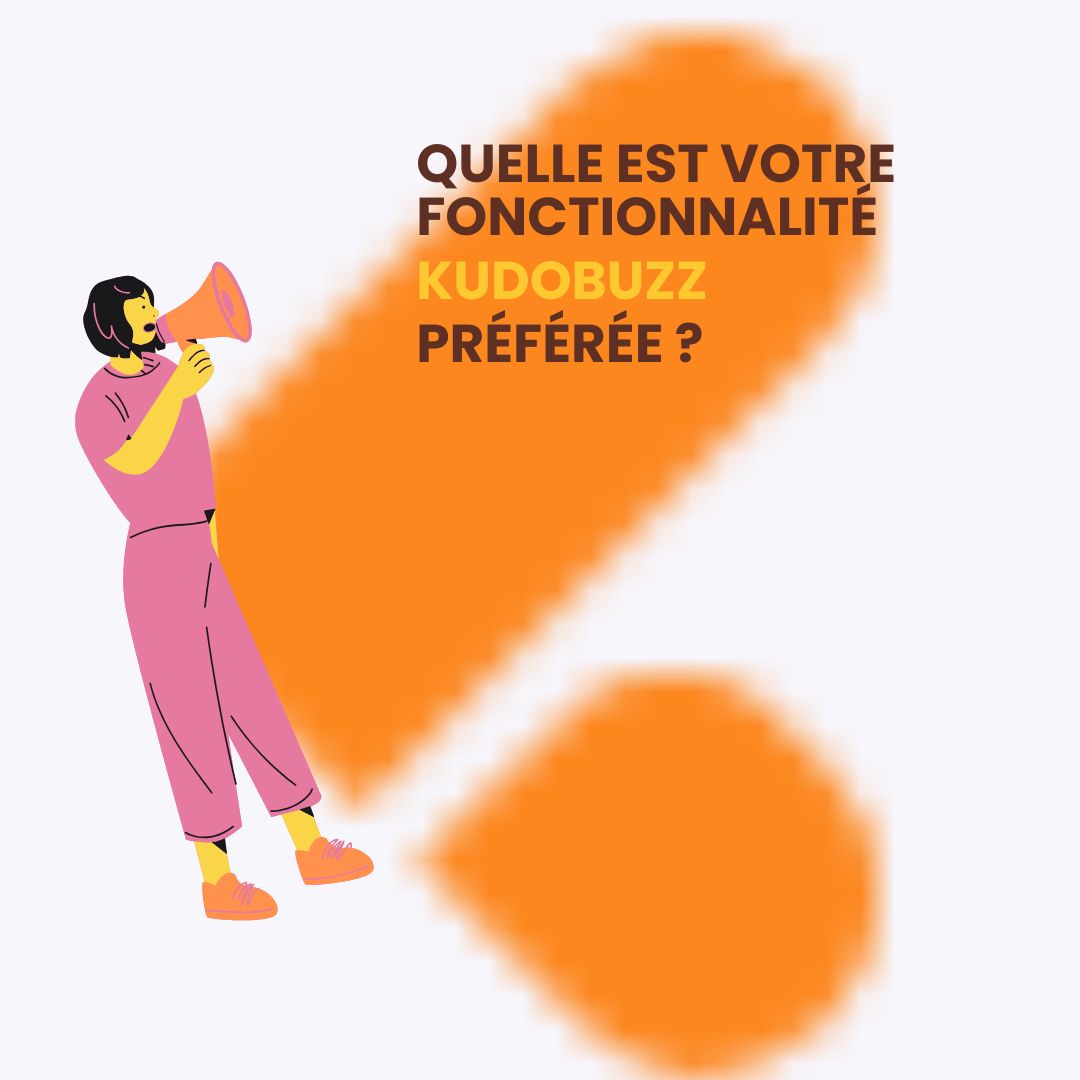 Bonne semaine ! 🎉 Quelle est votre fonctionnalité préférée sur Kudobuzz ? Nous sommes toujours là pour vous écouter, apprendre et nous améliorer !💡 

#Kudobuzz #EcommerceBusiness #CroissanceDesAffaires2025