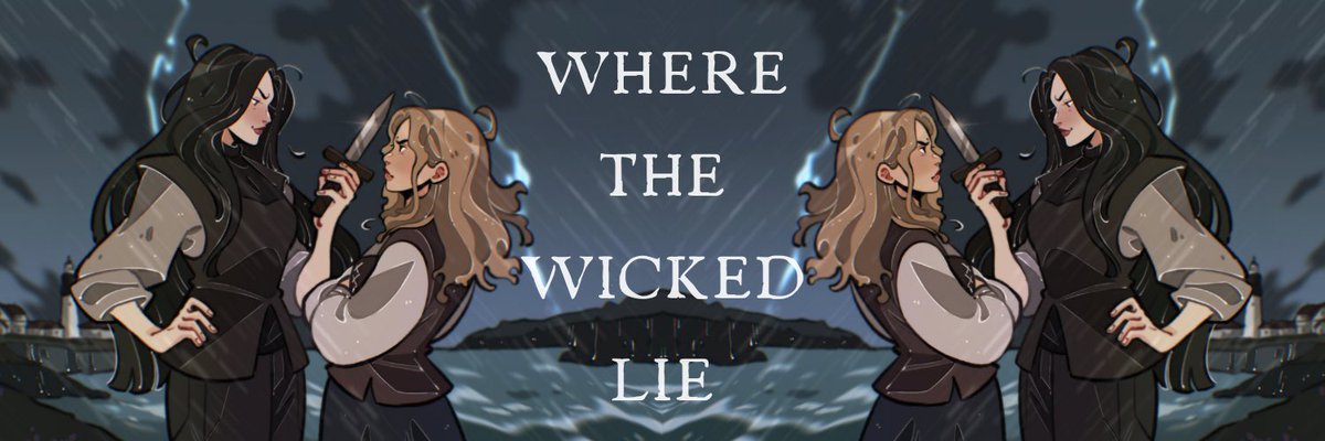 MDKerkhoven's tweet image. To the #litagents who love #sapphic YA dark fantasy folklore-inspired books with horror elements feat:

🫀 • Chronic illness rep
🧹 • Witches
⚓️ • A ghost ship
🍂 • Sleuthing lesbians
🌊 • Coastal town w/ sinister secrets

Agent’s guide pinned! 👀 #WritingCommunity