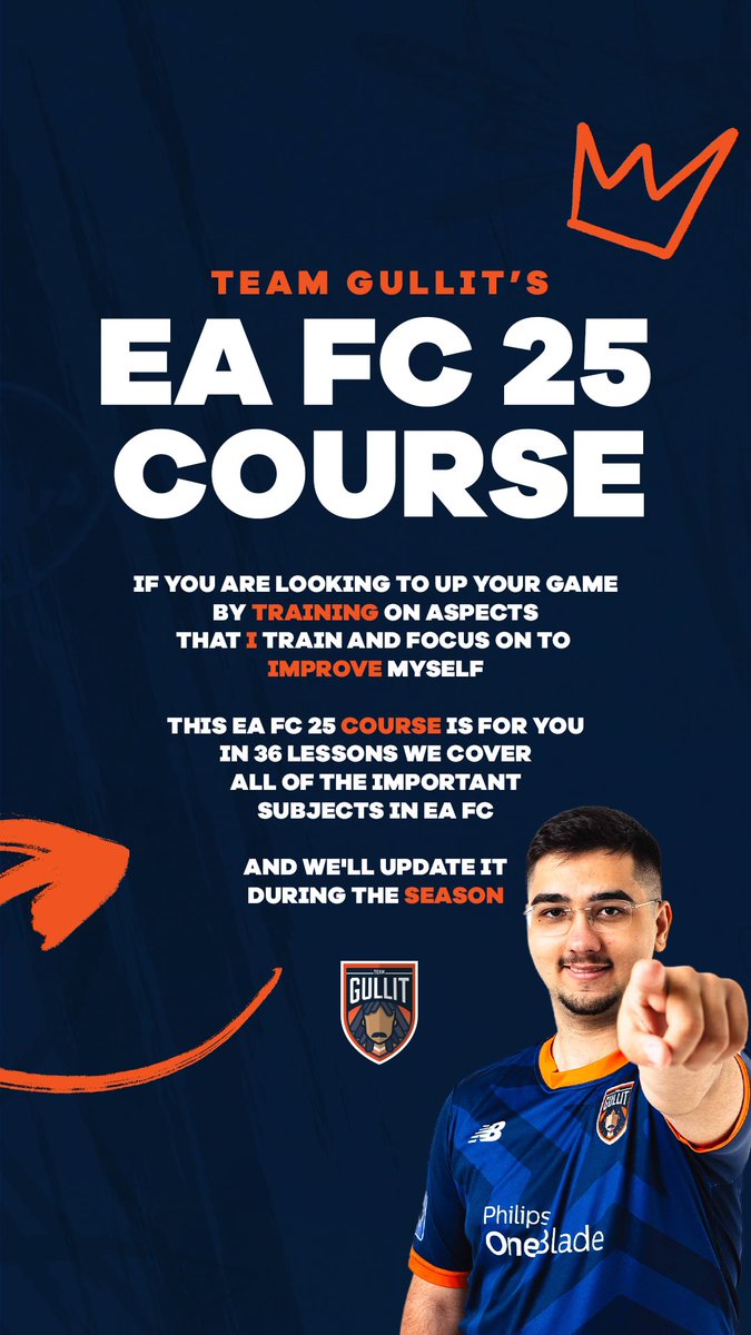 Improve your gameplay!

course.teamgullit.com/ea-fc-25-course