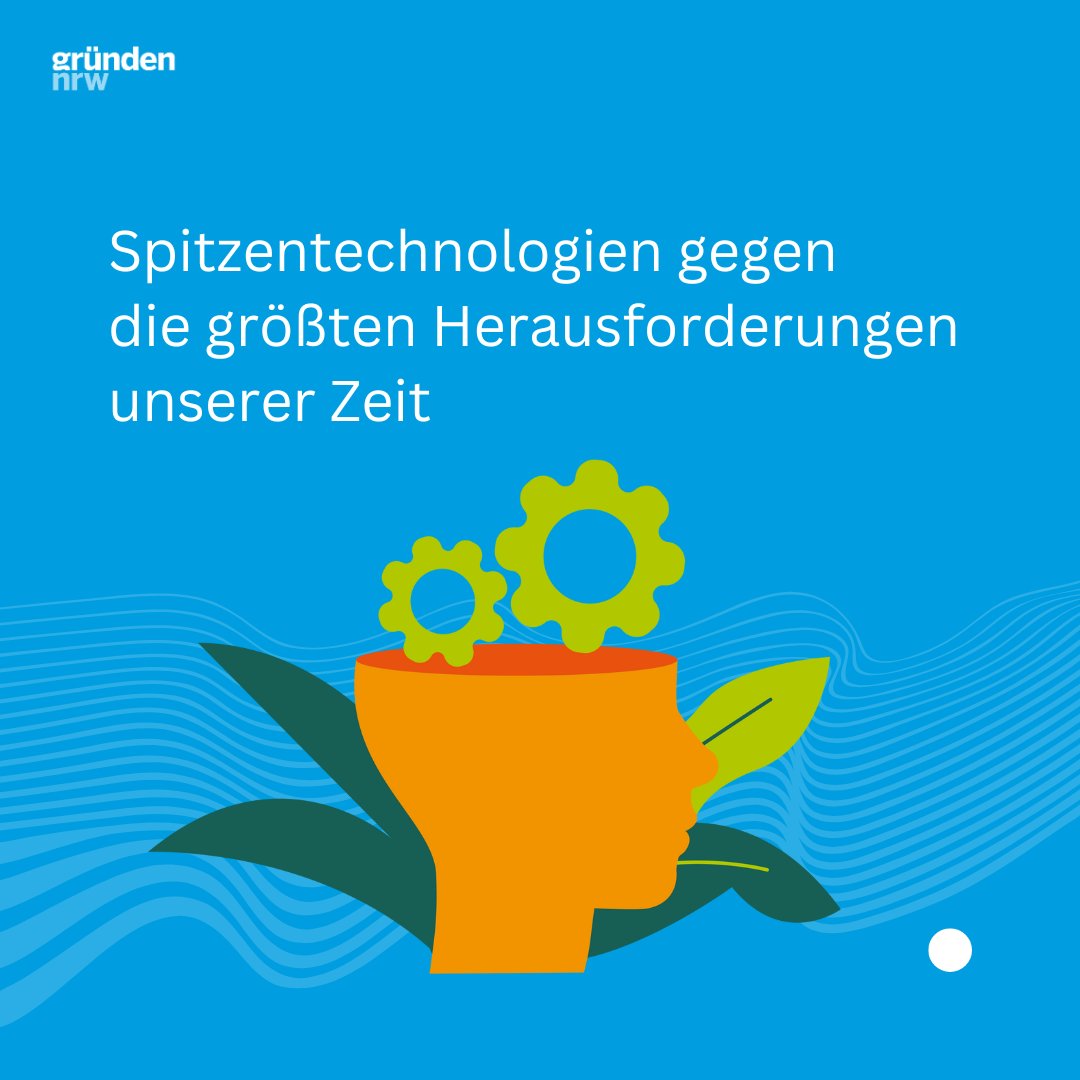 Deep Tech: Das sind Innovationen, die technologische Maßstäbe übertreffen. Im Kampf gegen Klimafolgen ist Deep Tech daher ein Hoffnungsträger und wird entsprechend gefördert. Anlaufstellen für forschungsbasierte Innovationen in #NRW stellen wir euch in den kommenden Wochen vor.