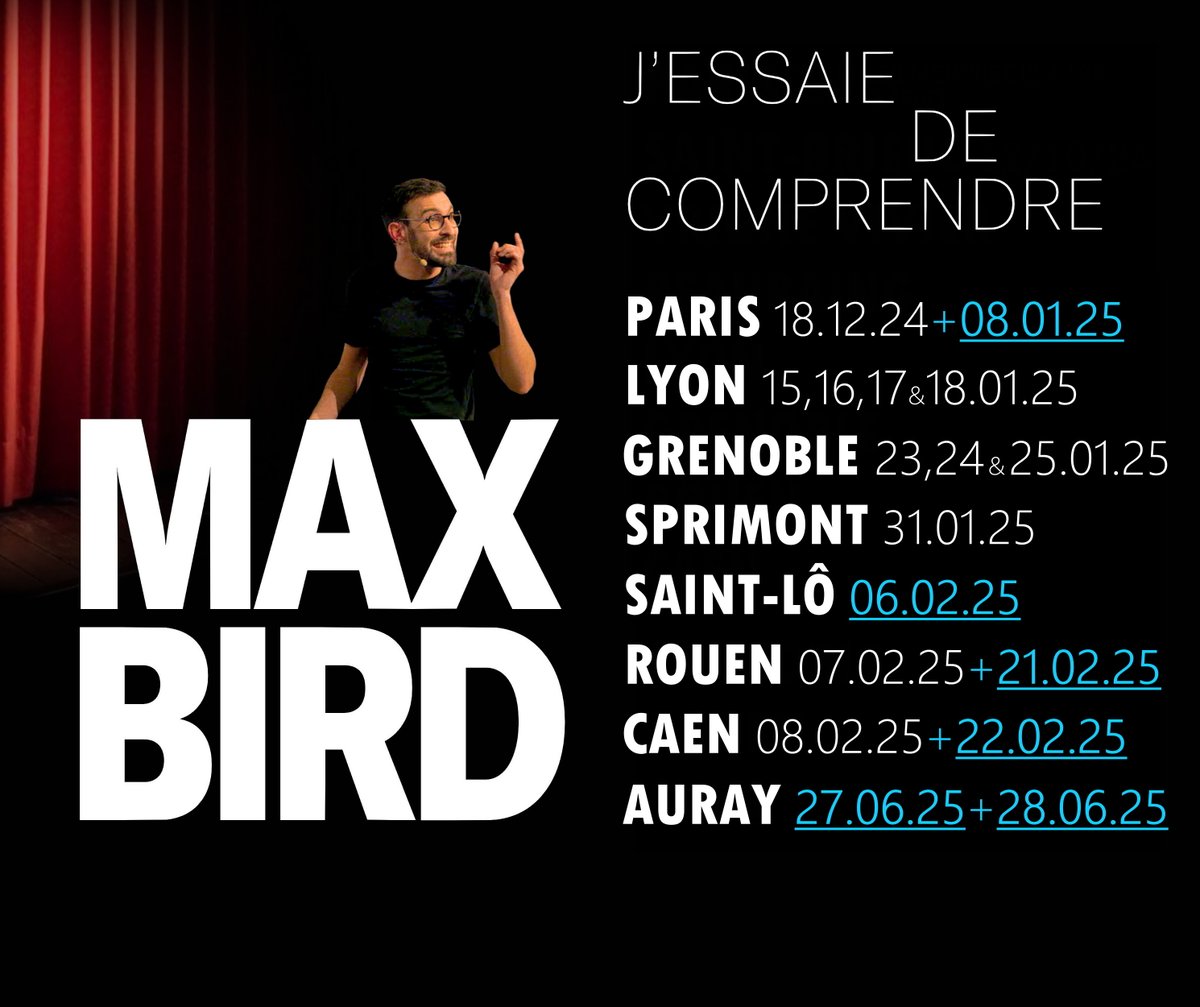 VOTRE attention SVP !

Certaines dates étant complètes et d'autres sur le point de l'être, on en a rajoutééé (les nouvelles dates sont en bleu)

Tous les liens de résas sont dispo dans mon dernier post Facebook (ou sur YT, dans l'onglet communauté).

A vos résas !

Cuicuiii