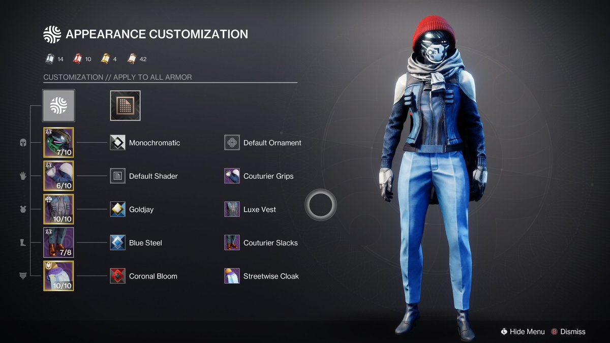 thelugardis's tweet photo. GOTCHA! #DawningFashion

#Destiny2 #Destiny2Fashion
@A_dmg04 @BrunoLouviers @MoltenSlowa @DestinyTheGame @Destiny2Team

ID: Lugardis#7029
Taistelurotta#7328 https://t.co/XBp5aPRAGX