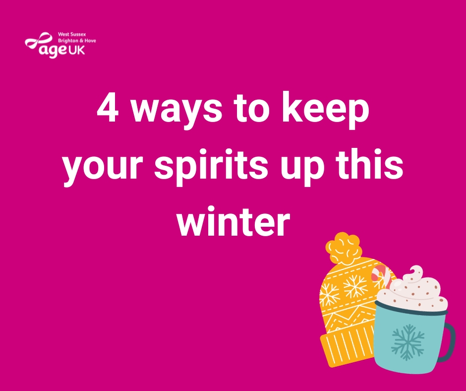 It’s not unusual to feel a bit blue in the winter months. When the weather is miserable &amp; the days are shorter, it can be harder to get out to do things you enjoy.

So here's some tips to help keep you well and lift your spirits: ow.ly/lHia50QkYiF

#StayWellThisWinter