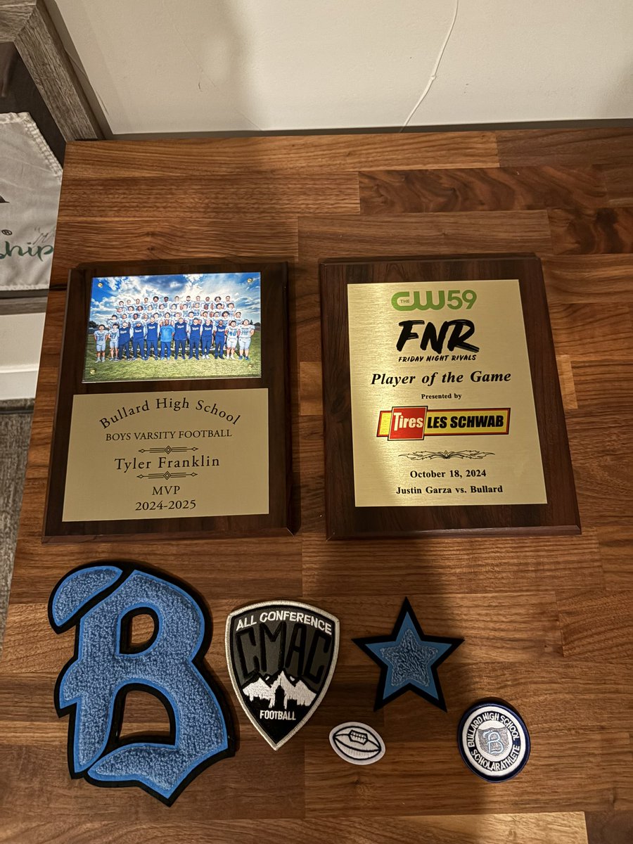 Tyler Franklin 2026 QB (@tylerfranklin_) on Twitter photo Junior Season Accolades
7-4 lost in D1-A playoffs
Team MVP
CMAC Offensive player of the year
Team Captain Award
Scholar Athlete Award
FNR Player of the Game
UNFINISHED BUSINESS
Film⬇️
hudl.com/v/2Q2vrR
<a href="/CoachDanny10/">Danny Hernandez</a> <a href="/Greg_Panelli/">Greg Panelli</a> <a href="/BullardFootball/">Bullard Football</a> <a href="/CoachLobos/">Niles Villalobos</a> Junior Season Accolades
7-4 lost in D1-A playoffs
Team MVP
CMAC Offensive player of the year
Team Captain Award
Scholar Athlete Award
FNR Player of the Game
UNFINISHED BUSINESS
Film⬇️
hudl.com/v/2Q2vrR
<a href="/CoachDanny10/">Danny Hernandez</a> <a href="/Greg_Panelli/">Greg Panelli</a> <a href="/BullardFootball/">Bullard Football</a> <a href="/CoachLobos/">Niles Villalobos</a>