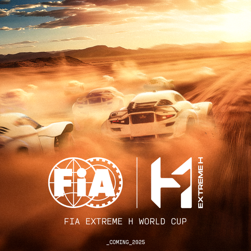 fiaextremeh's tweet photo. 🥁 Introducing…the FIA Extreme H World Cup 👀

The world’s first hydrogen-powered racing series will showcase hydrogen innovation, sustainability, and gender equality in motorsport through close collaboration with the @FIA.