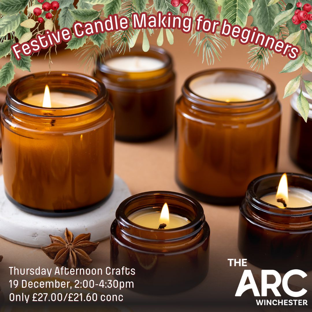 🎄 Only 3 spaces left on this months' Thursday Afternoon Crafts session- this month we will show you the basics of how to make your very own festive candles! 🕯️✨ 

Book your tickets here: buff.ly/4ffRTJp