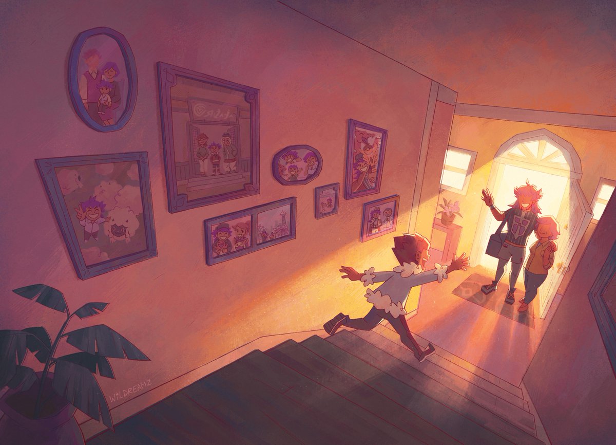 "I'm home"

My Leon-centric piece for <a href="/HallofFameZine/">Hall of Fame Zine 🌟 Leftovers CLOSED!</a> , a Pokemon fanzine about champions 👑
#Pokemon #SwSh