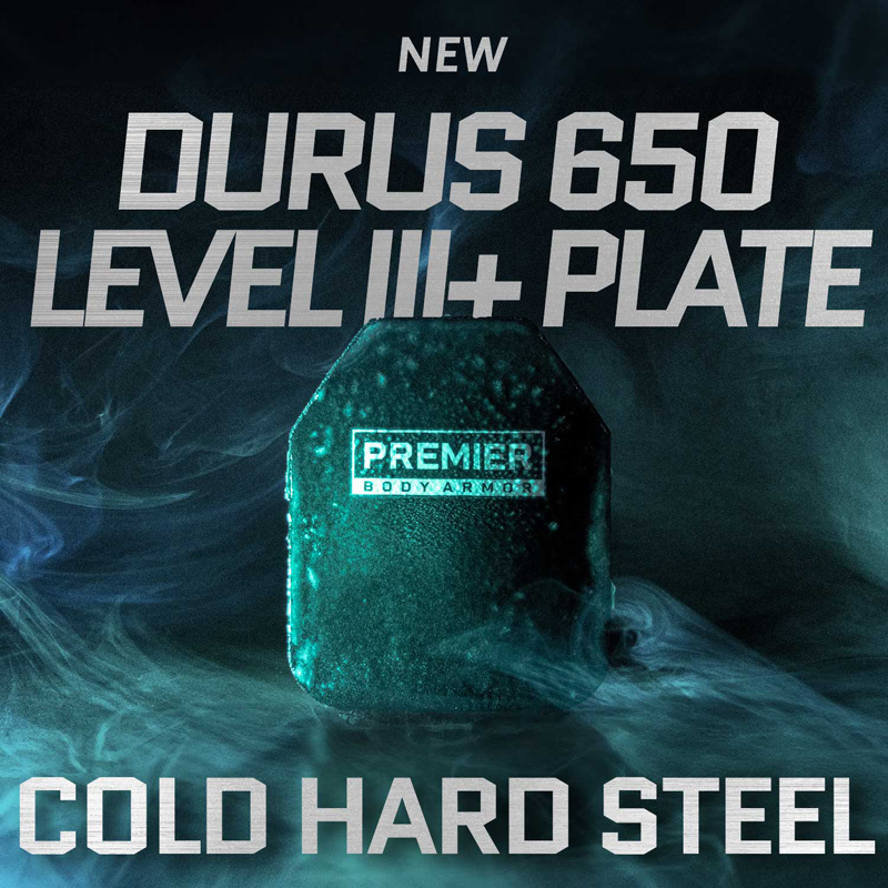 FirearmsGuide's tweet image. The Durus 650 Level III+ Plate: Setting a New Standard for Steel Armor firearmsguide.com/index.php?opti… @premierarmor #premierarmor #steelplate #TacticalGear
