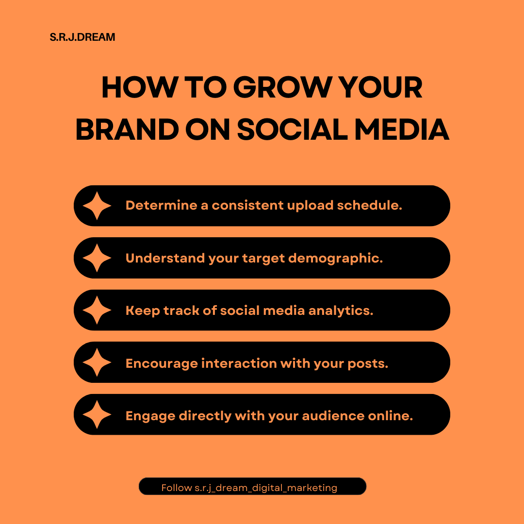 HeySheuly's tweet photo. 📊 Boost Your Brand on Social Media
From consistent posting to active engagement, here are 5 steps to grow your brand! Ready to level up?
#SocialMediaTips #BrandGrowth #MarketingStrategy #SRJDream https://t.co/pst1kbQsKo