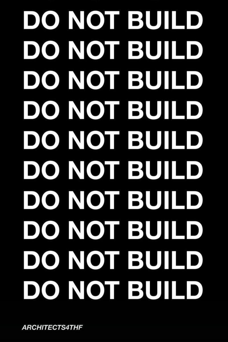 ✍️Offenen Brief für das Feld noch schnell unterzeichnen

Das Bündnis Architects4THF ruft den Senat in einem offenen Brief an Senator Gaebler zum Erhalt des #TempelhoferFeld.es auf. Alle können unterzeichen. Los geht's &amp; weiterleiten. 

👉hier der Link: 
docs.google.com/forms/d/e/1FAI…