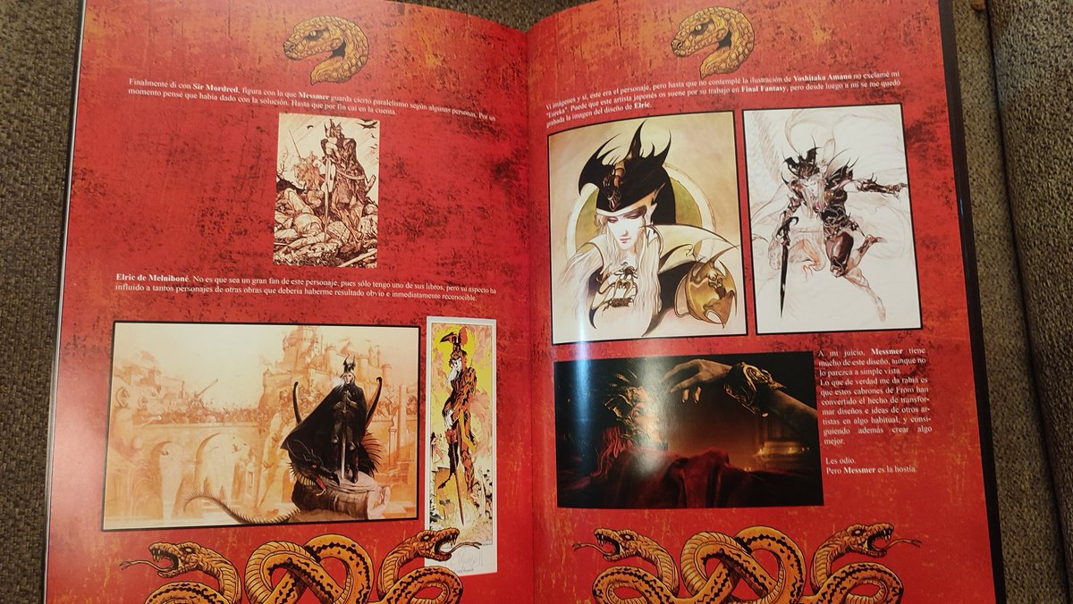 Abathor_Game's tweet photo. #LaVidaEsSouls es una revista increíble por @TvLurker.

Ha superado toda expectativa y ese análisis de Elric me ha encantado (inspirando tmb a Alucard y Azaes en #Abathor).

Junto a sus ilustraciones y sapiencia, la convierten en un MUST del gamer ❤️‍🔥❤️❤️‍🔥 https://t.co/3ui318NBM7