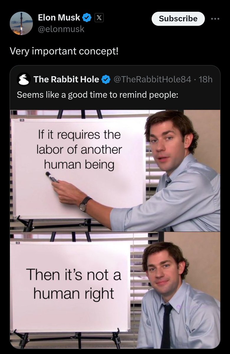 MigueLeesPaul's tweet photo. Me cuesta mucho trabajo tener empatía por esta persona ahora mismo.  Así que supongo que expresar su opinión no debe ser un derecho humano. https://t.co/9ZDAN2yoos