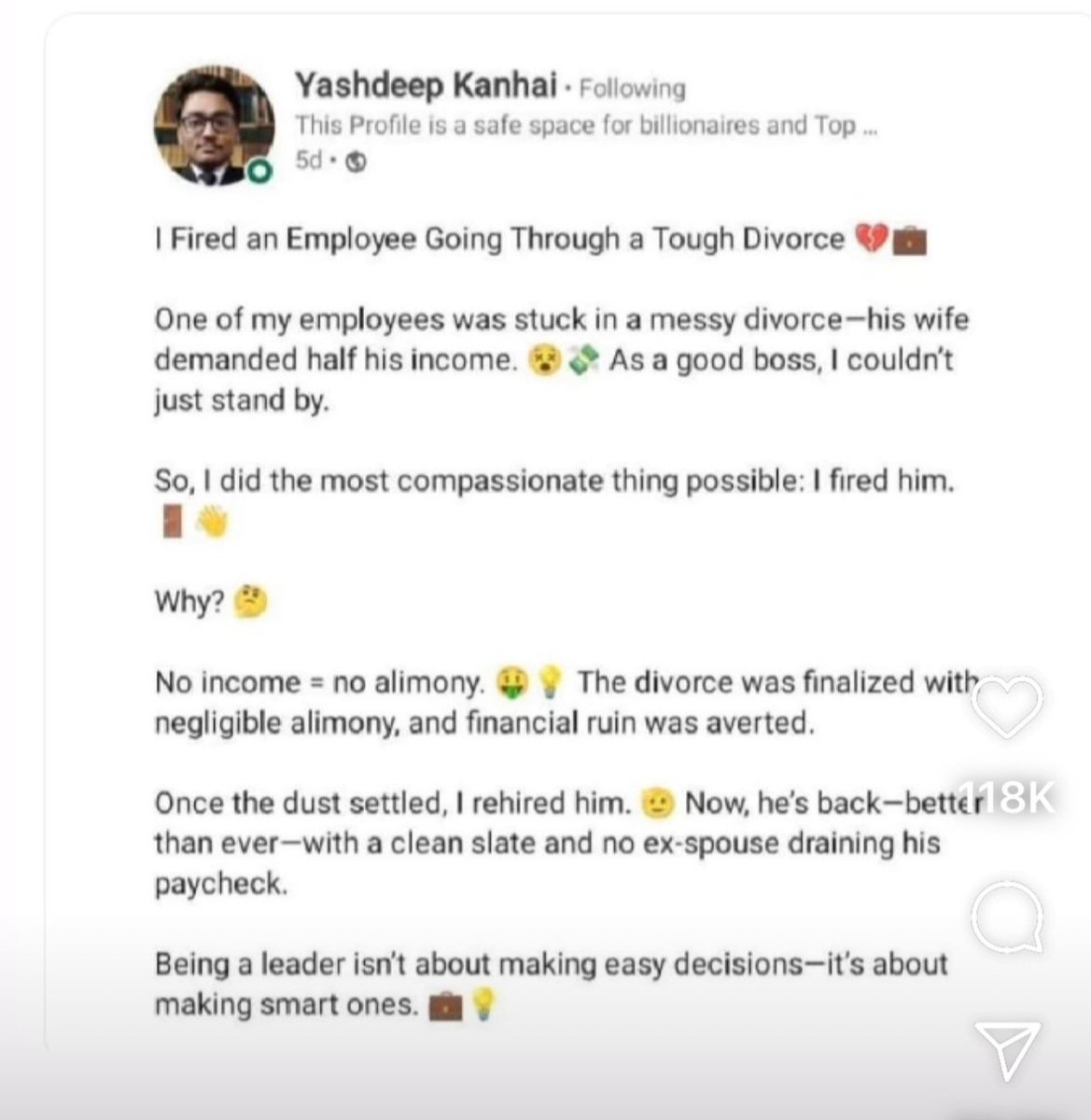 Not all heros wear capes.